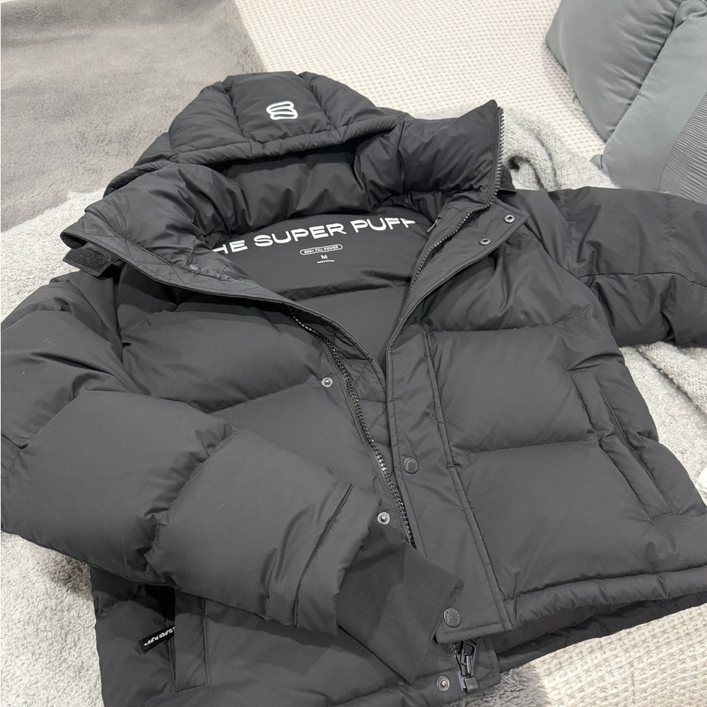 Aritzia Black Puffer Jacket - Picture 4 of 4